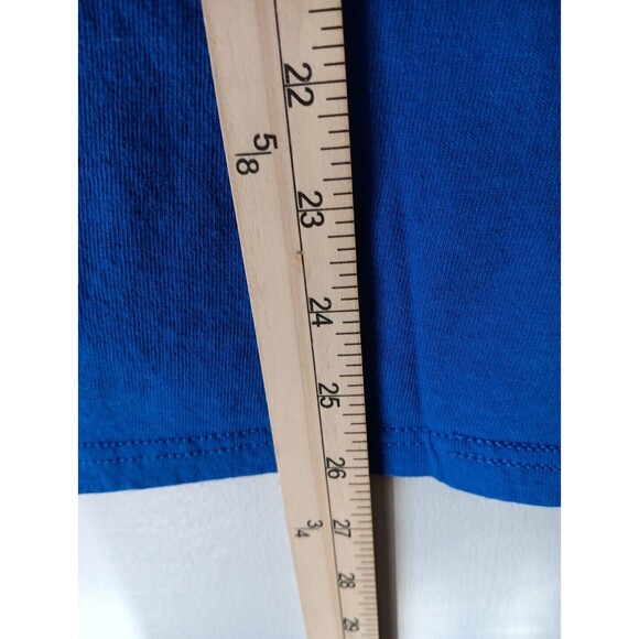 Superman Shirt Men's Medium Blue Short Sleeve Tee Logo DC Comics - Picture 10 of 16